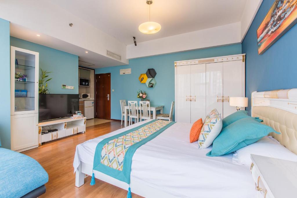 Двухместный (Номер Делюкс с кроватью размера «queen-size»), Westlake 7 Service Apartment