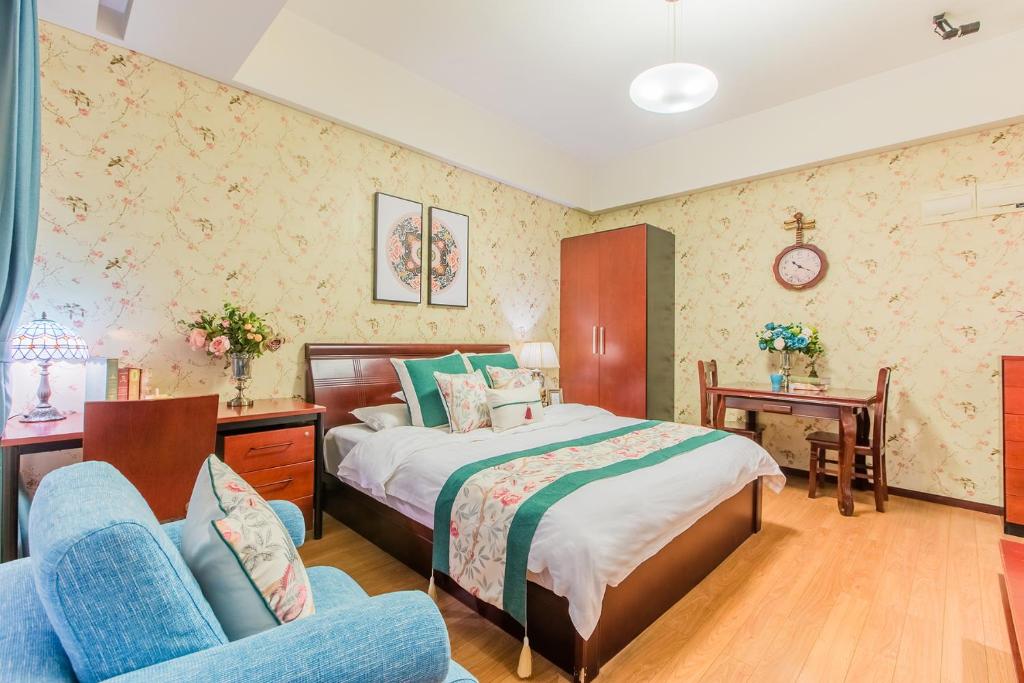 Двухместный (Улучшенный номер с кроватью размера «queen-size»), Westlake 7 Service Apartment