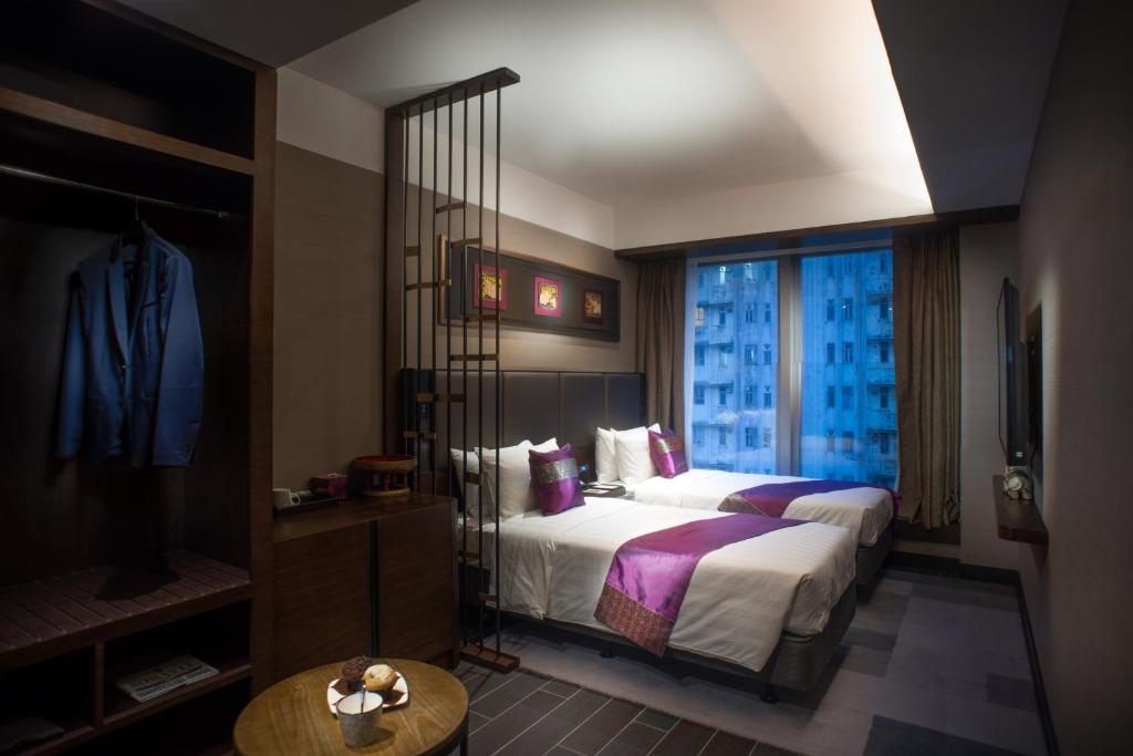 Двухместный (Двухместный номер «Премьер» с 2 отдельными кроватями) отеля Soravit on Granville, Гонконг (город)