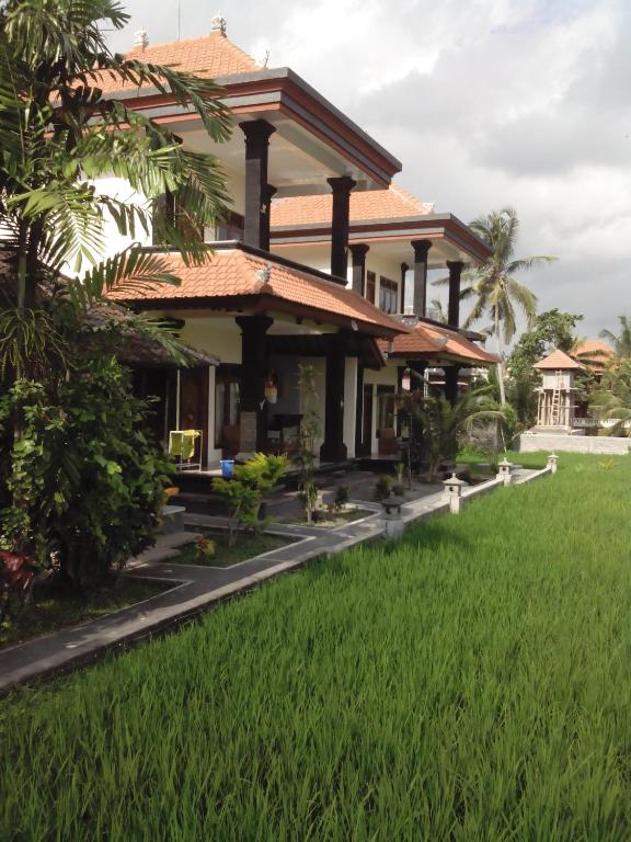 Двухместный (Номер Делюкс с видом на рисовые поля), Puji Hostel and Bungalow Ubud