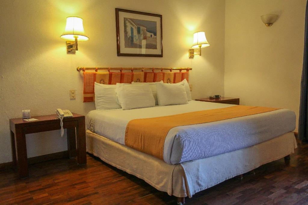 Двухместный (Номер с кроватью размера «queen-size») отеля Casa Cantarranas, Теуакан