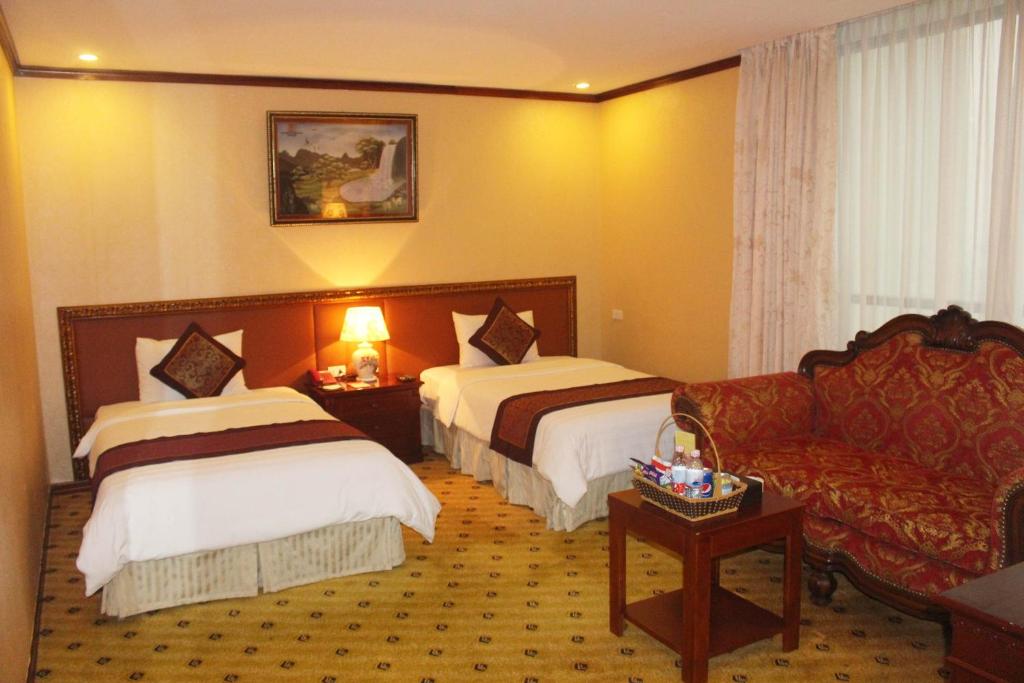 Двухместный (Двухместный номер с 2 отдельными кроватями) отеля The Vissai Hotel, Ниньбинь