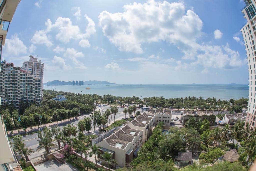 Апартаменты (Апартаменты с 3 спальнями и видом на море), Sanya Yusi Huike Apartment