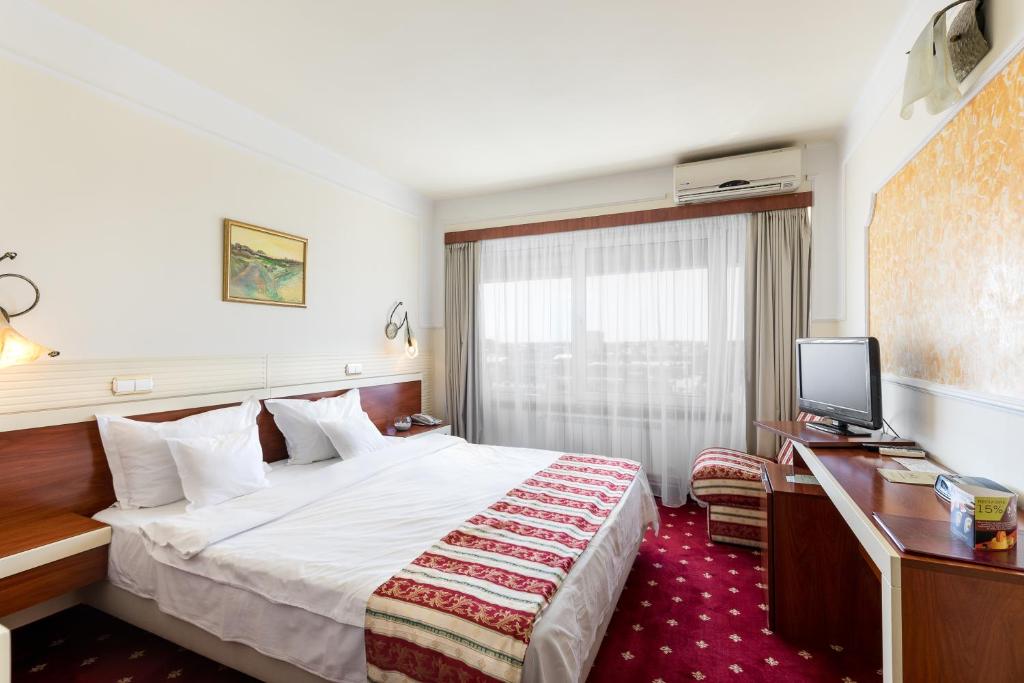 Двухместный (Стандартный двухместный номер с 1 кроватью или 2 отдельными кроватями) отеля Hotel Prahova Plaza, Плоешти