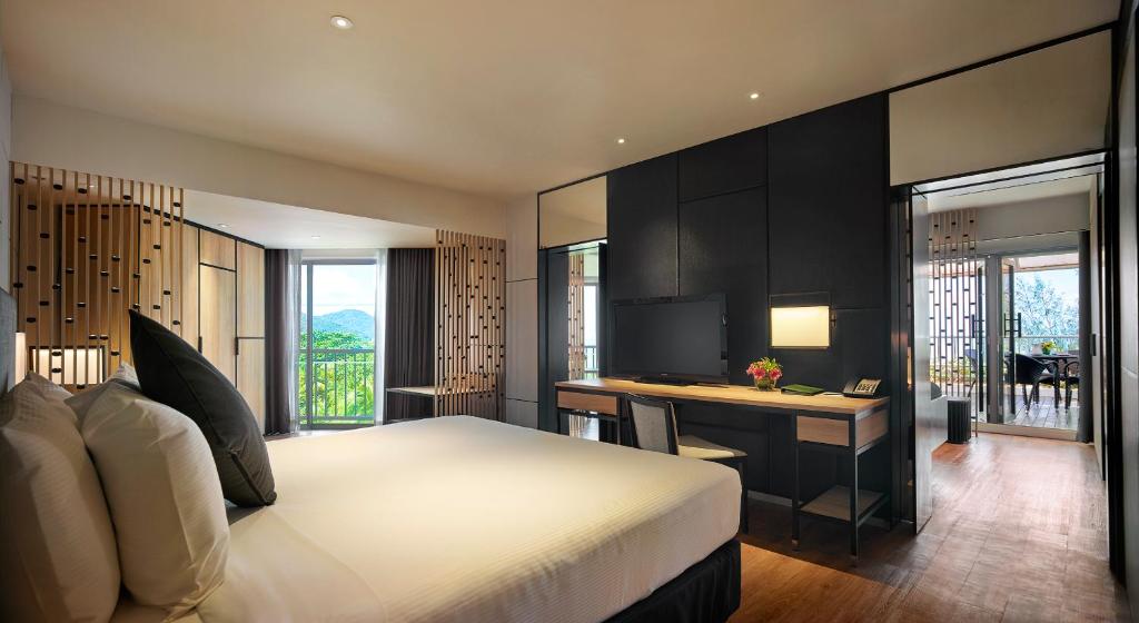 Двухместный (Двухместный люкс «Премьер» с видом на море) курортного отеля PARKROYAL Penang Resort, Пенанг