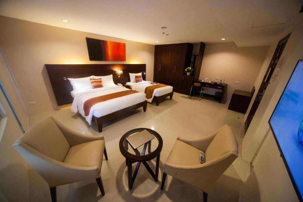 Сьюит (Junior Suite - Quarantine Package) отеля NS Royal Hotel, Себу