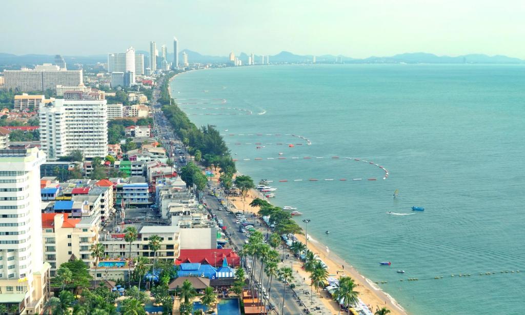 Апартаменты (Апартаменты с балконом), View Talay 1B Pattaya Jomtien