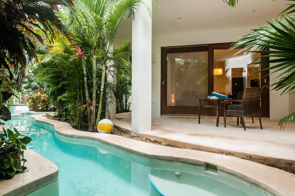 Апартаменты (Luxury Swim Up One Bedroom), Sexy Villas Tulum Clothing Optional