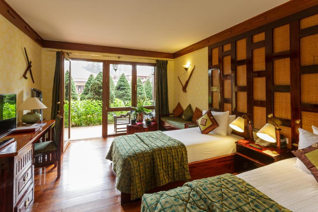 Двухместный (Улучшенный двухместный номер с 2 отдельными кроватями - Пакет Stay & Go) курортного отеля Victoria Sapa Resort & Spa, Сапа