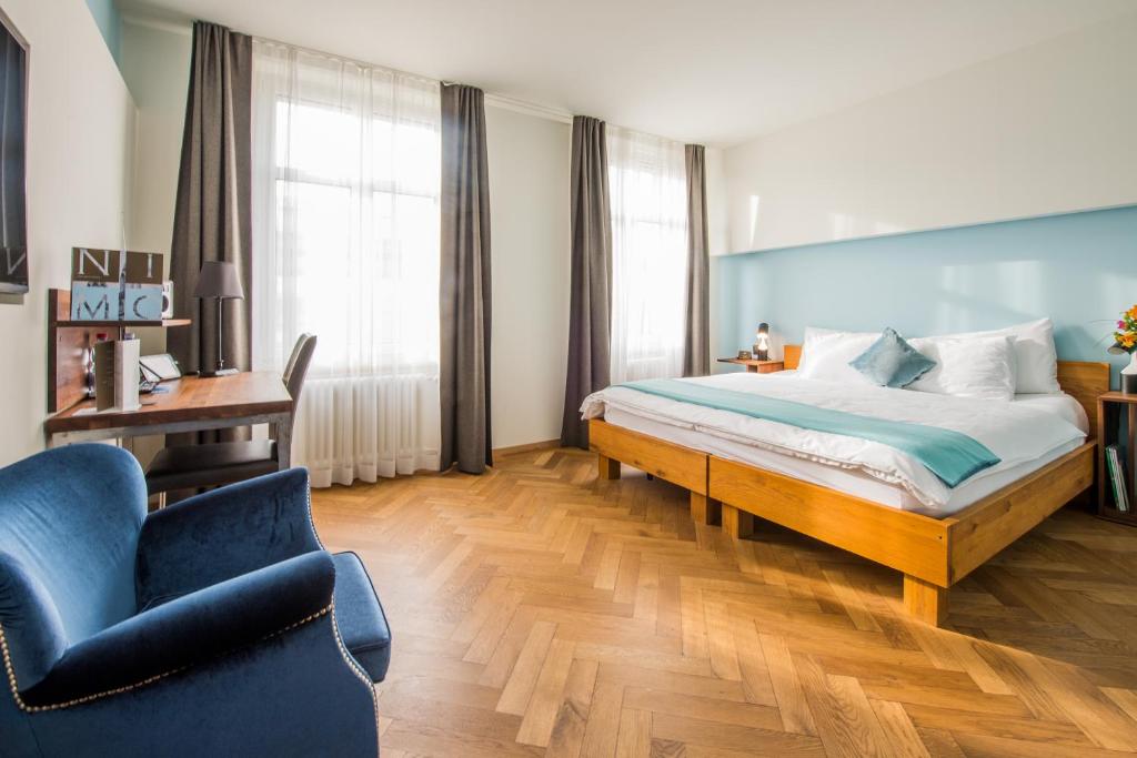 Двухместный (Двухместный номер «Премиум» с 1 кроватью) отеля Hotel NI-MO, Цюрих