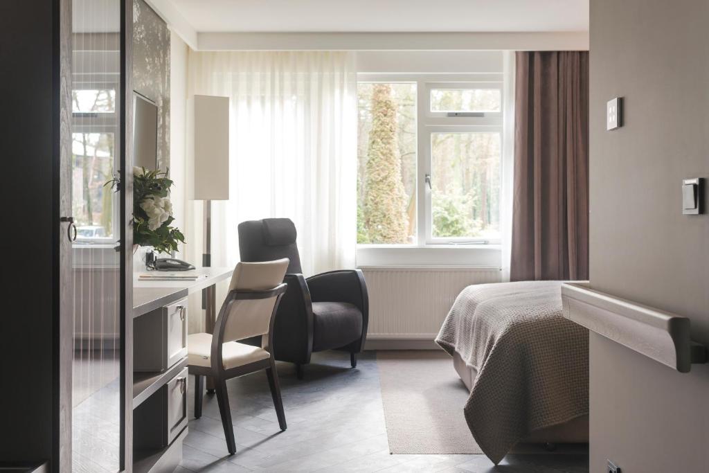 Двухместный (Улучшенный двухместный номер с 1 кроватью или 2 отдельными кроватями) отеля Hotel de Hoeve van Nunspeet, Утрехт