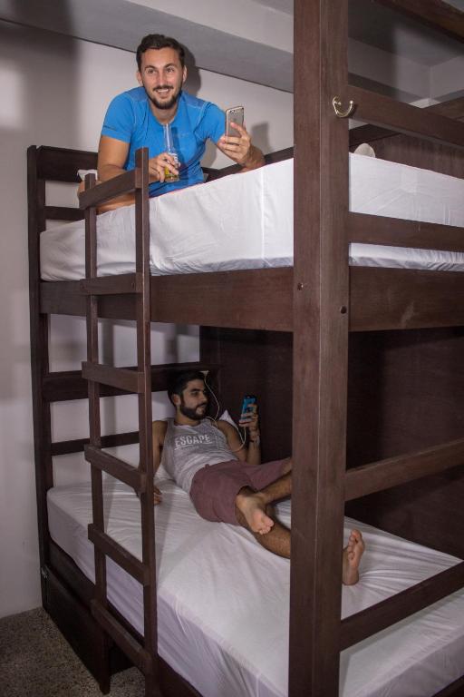 Номер (Single Bed in Mixed Dormitory Room - Cantinflas), Los Muertos Hostal