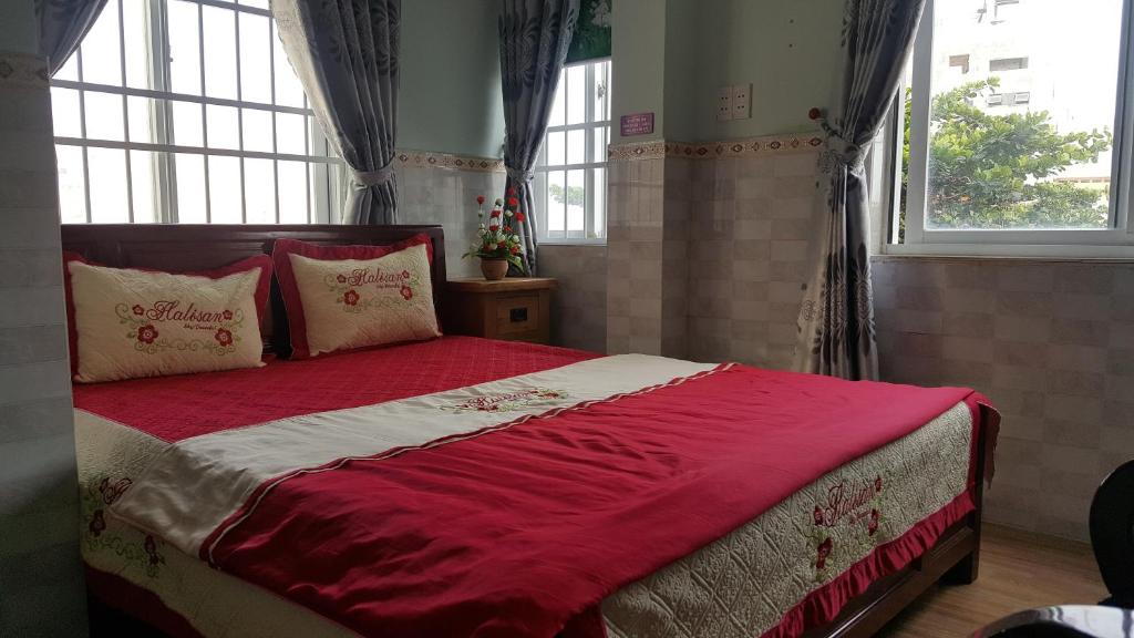 Двухместный (Двухместный номер с 1 кроватью с видом на море) отеля Hoang Linh Hotel, Вунгтау
