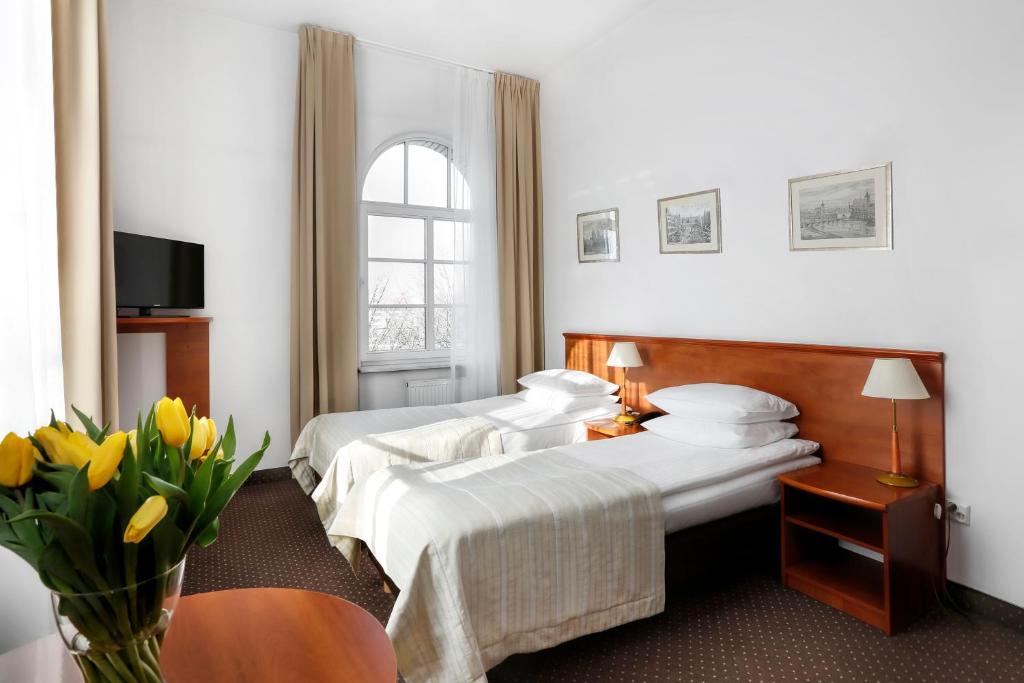 Двухместный (Стандартный двухместный номер с 1 кроватью или 2 отдельными кроватями) апарт-отеля Dom Muzyka, Гданьск