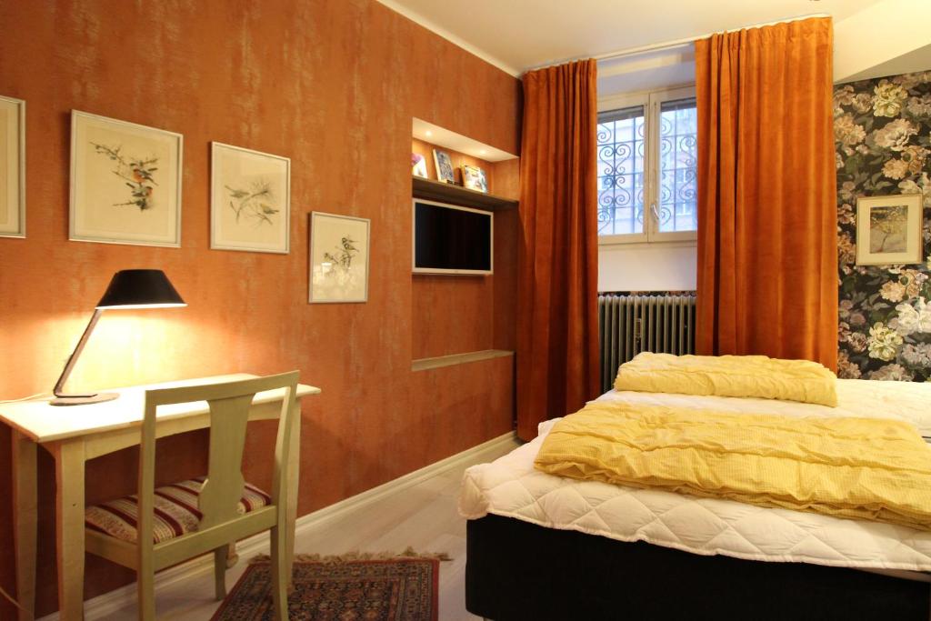 Двухместный (Стандартный двухместный номер с 2 отдельными кроватями) хостела Skanstulls Hostel, Стокгольм