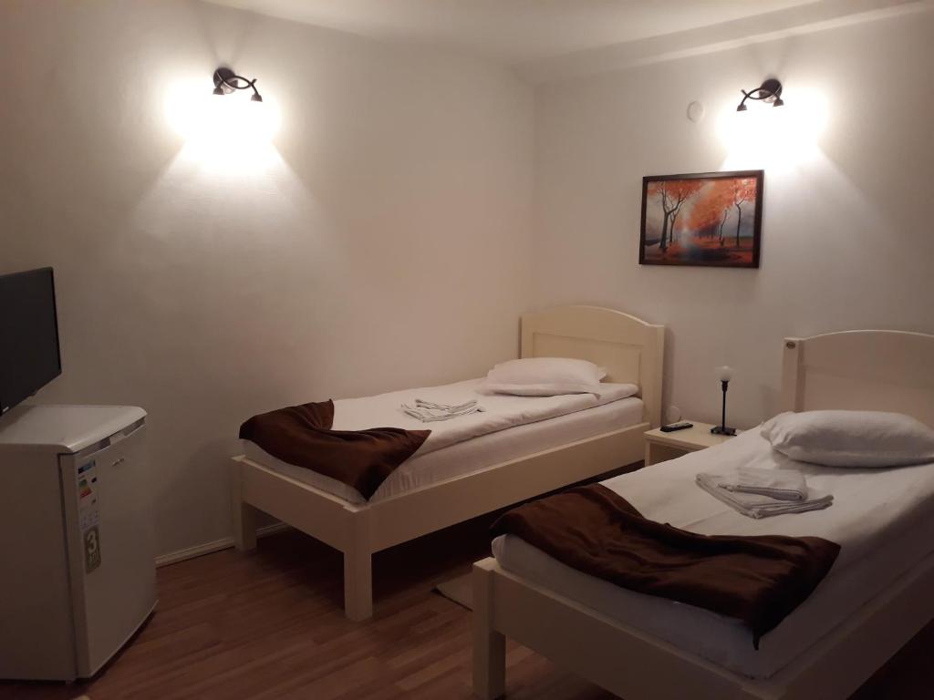 Двухместный (Двухместный номер с 2 отдельными кроватями и ванной комнатой) гостевого дома Casa Craiova Nuova, Крайова
