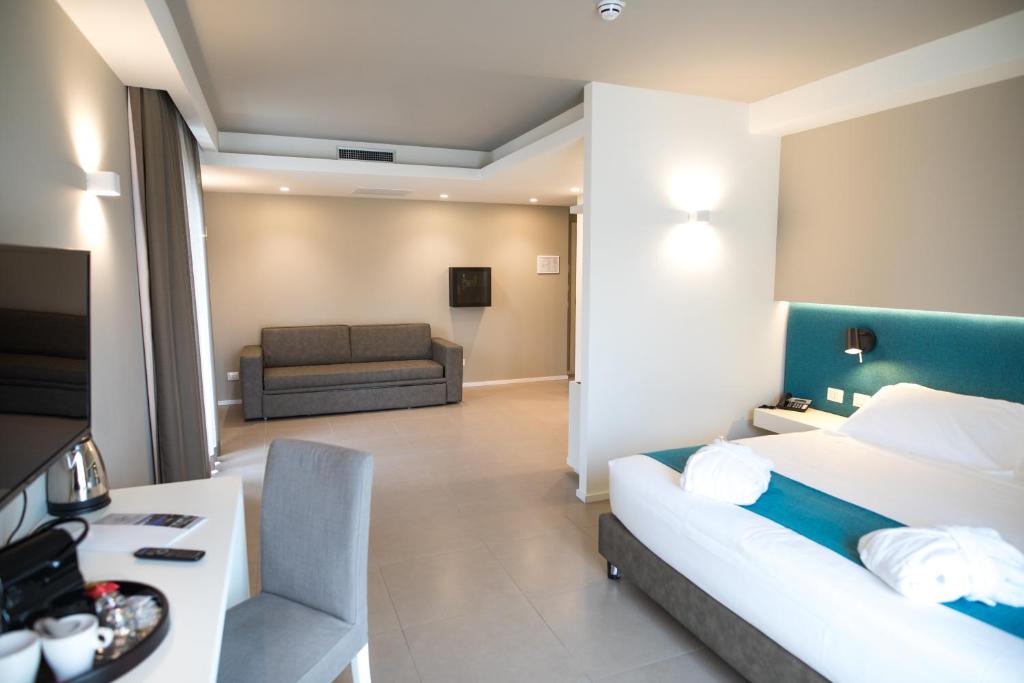Двухместный (Двухместный номер Делюкс с 1 кроватью) отеля Airone City Hotel, Катания