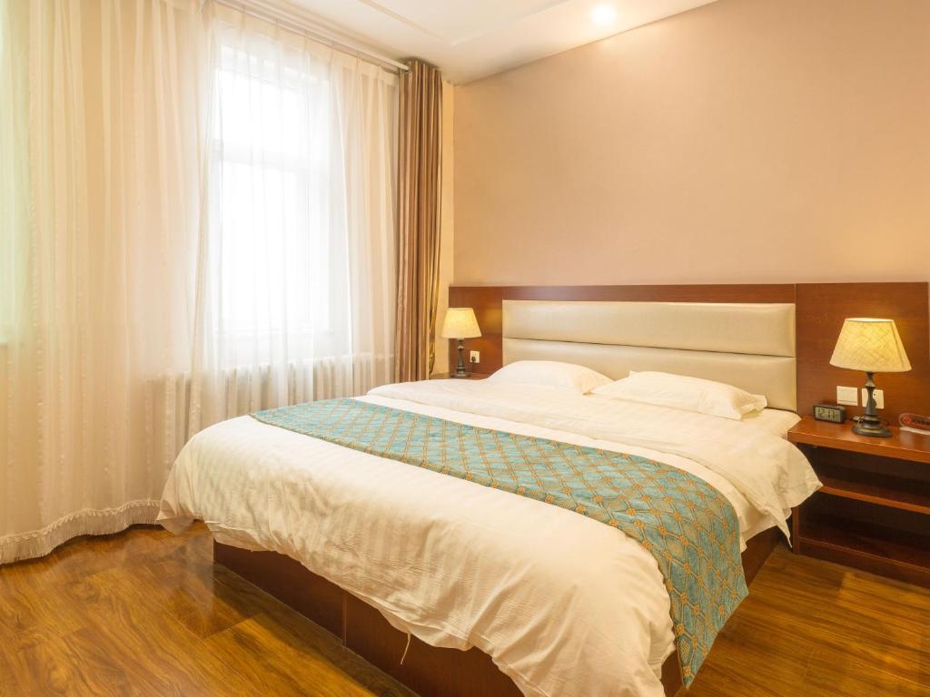 Двухместный (Стандартный двухместный номер с 1 кроватью), Baihe Boutique Business Hotel