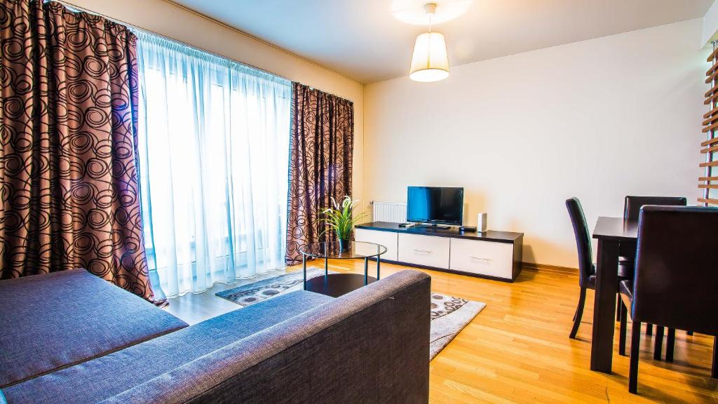 Студио (Номер-студио с террасой), Luxury Apartment Bucharest Mall area