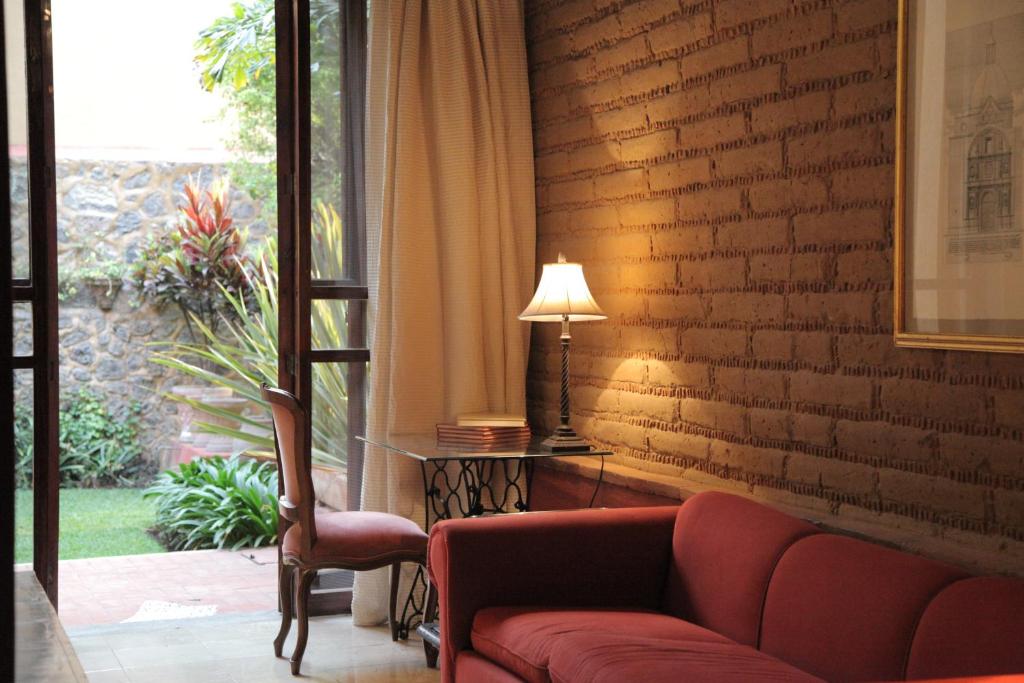 Двухместный (Двухместный номер с 2 отдельными кроватями) отеля Orchidelirium Casa Hotel & Salud Estética, Куэрнаваки