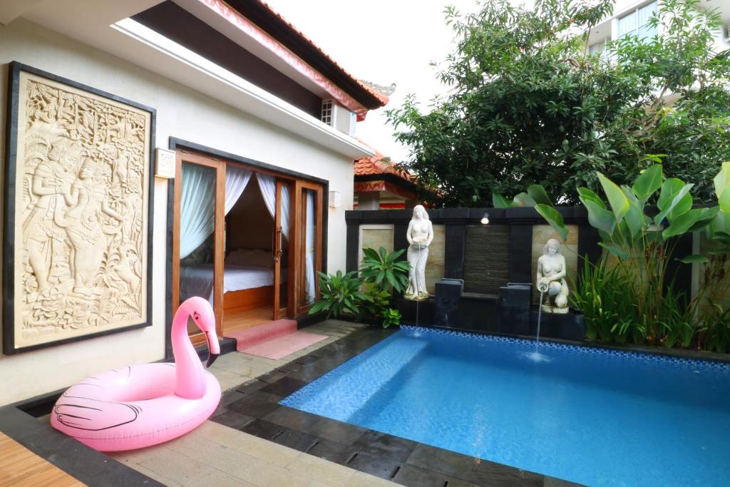 Вилла (Вилла с 1 спальней и собственным бассейном), The Umah Pandawa Hotel and Villas