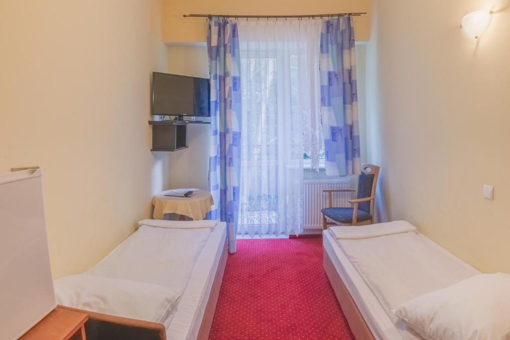 Двухместный (Двухместный номер эконом-класса с 1 кроватью) парк-отеля Okulski Grand Rozewie, Ястшембя Гора