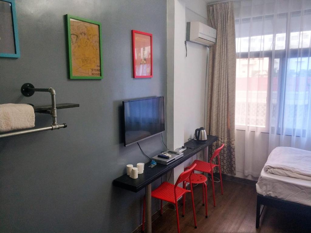 Трехместный (Трехместный номер), Haikou Banana Hostel