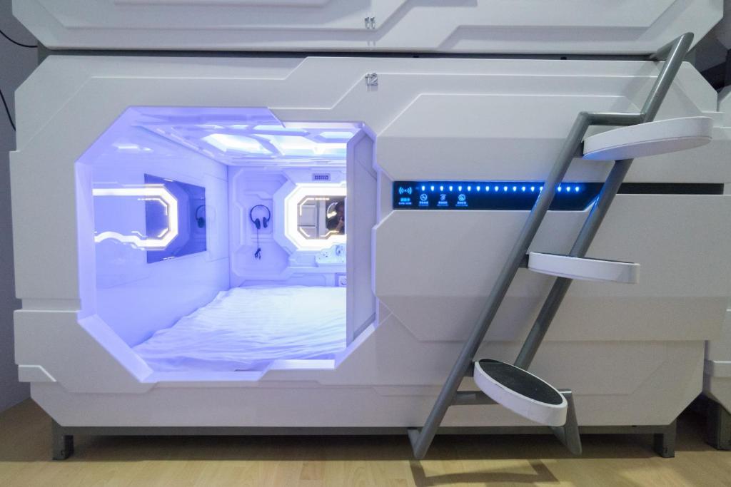 Одноместный (Одноместный номер Делюкс), Seaview Capsule Hotel