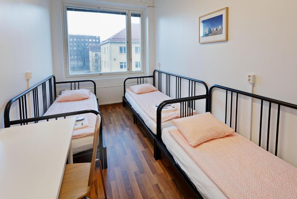 Трехместный (Трехместный номер с общей ванной комнатой), CheapSleep Hostel Helsinki