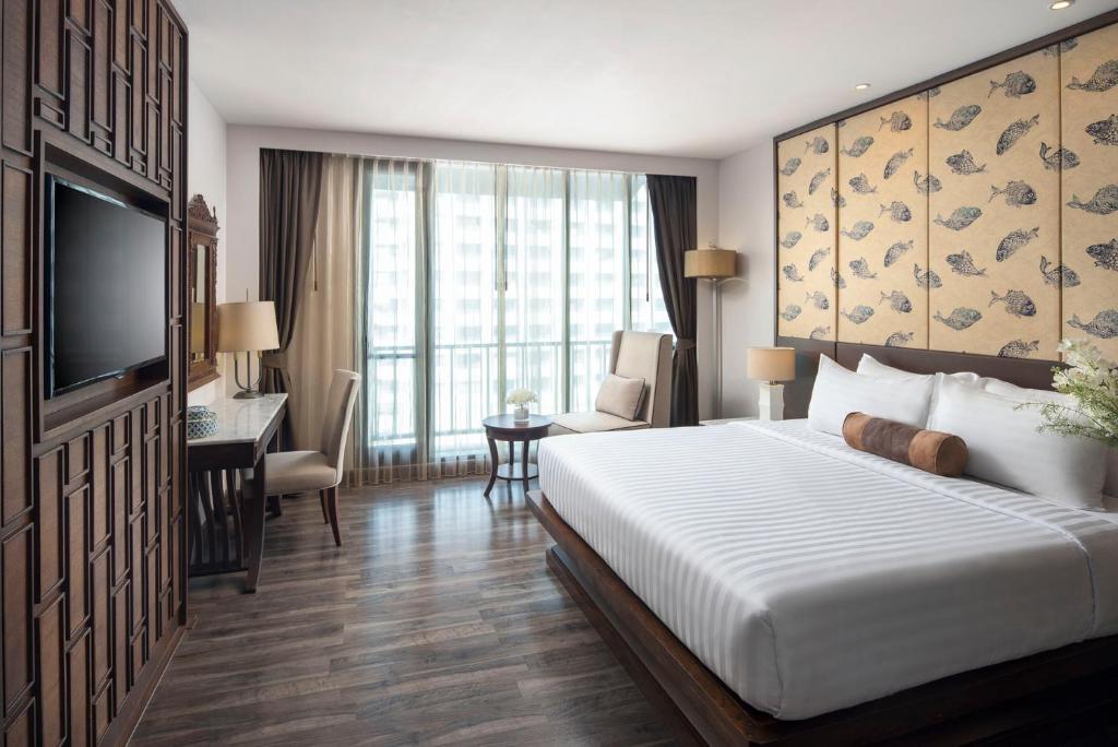 Двухместный (Двухместный номер Делюкс с 1 кроватью) отеля Casa Nithra, Бангкок