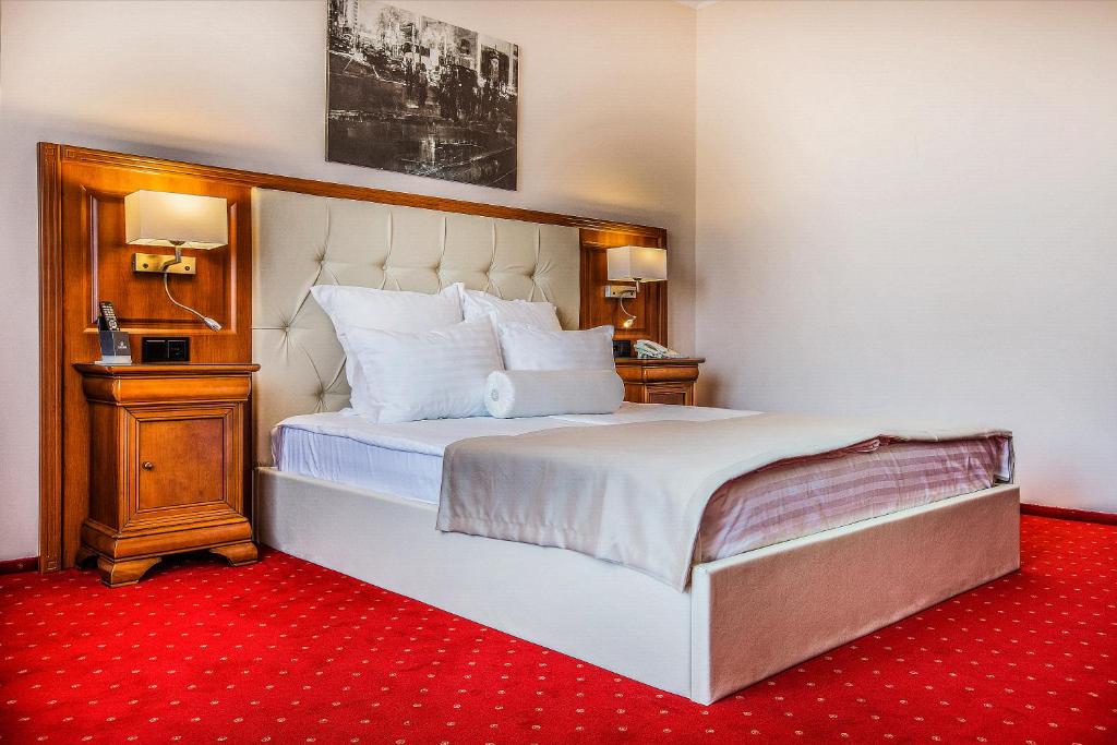 Двухместный (Стандартный двухместный номер с 1 кроватью или 2 отдельными кроватями) отеля Hotel Athos R.M.T., Клуж-Напока