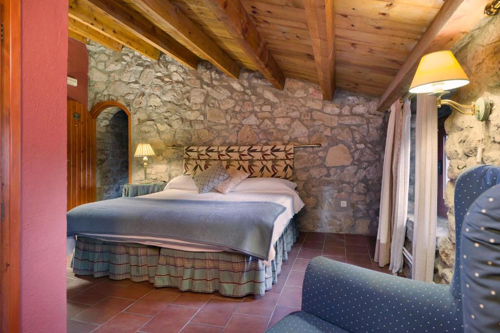 Двухместный (Двухместный номер с 1 кроватью) отеля Sant Marçal del Montseny, Бланес