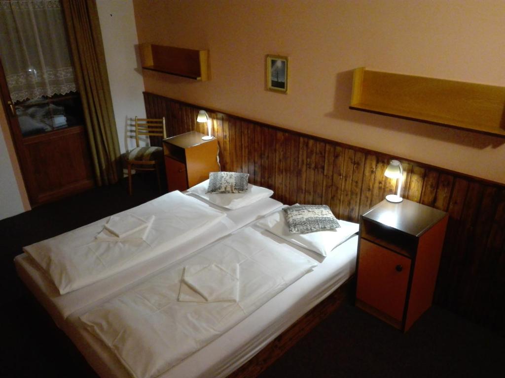 Трехместный (Стандартный трехместный номер) отеля Hotel U Můstků, Десна