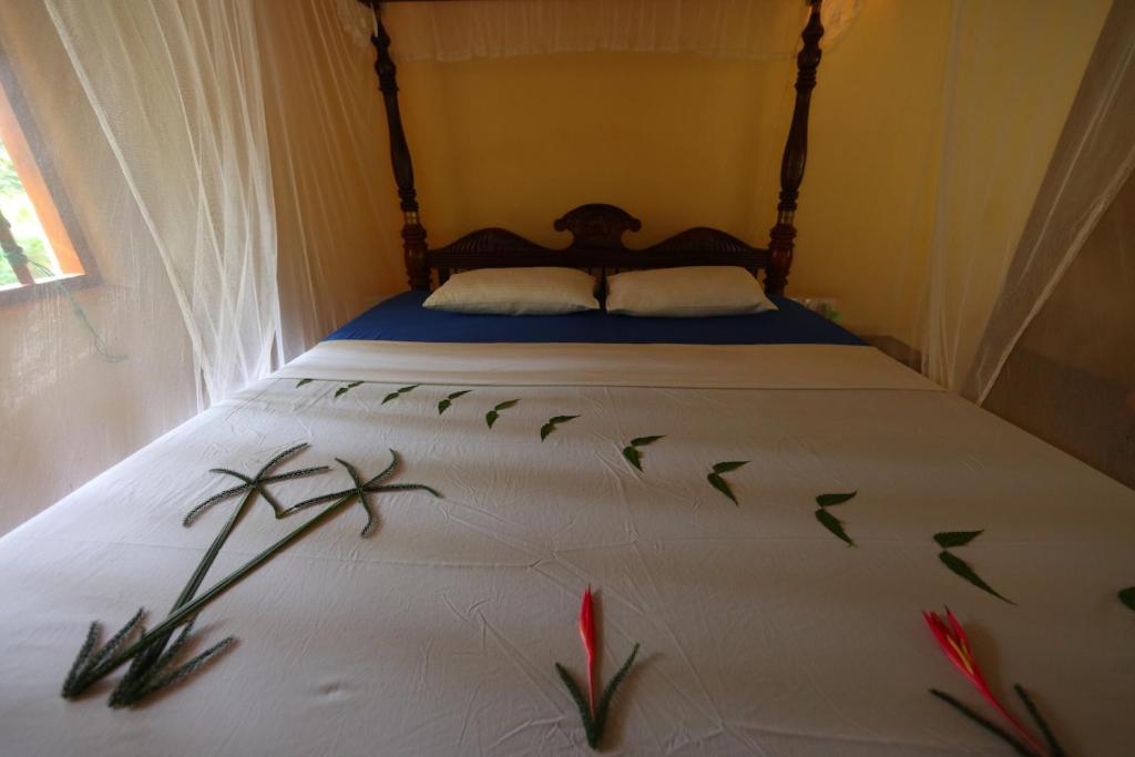 Двухместный (Коттедж с видом на сад) отеля Mangrove Beach Cabana, Тангалла