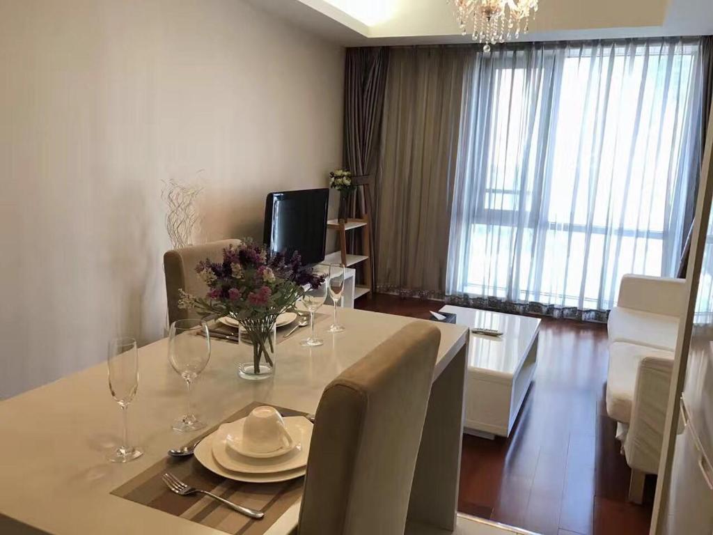 Апартаменты (Апартаменты с 1 спальней), Jiu Du Hui Serviced Apartment