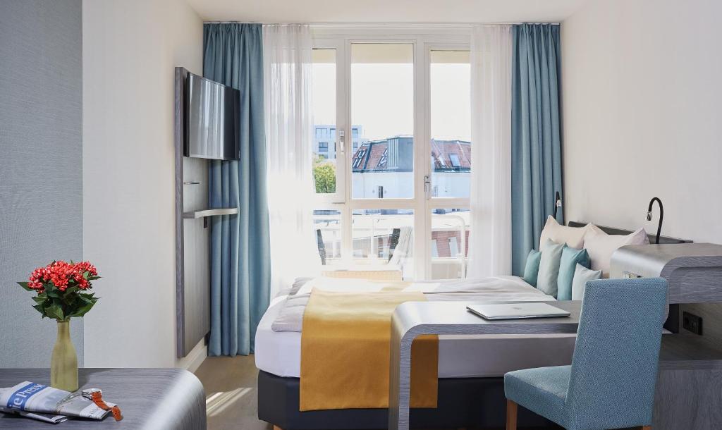 Апартаменты (Двухместные бизнес апартаменты с 1 кроватью) апарт-отеля Derag Livinghotel Kaiser Franz Joseph Vienna, Вена