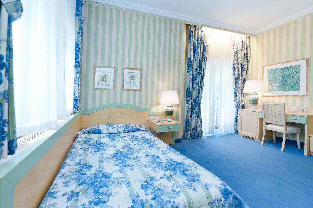Одноместный (Одноместный номер с французской кроватью.) отеля Business Resort Parkhotel Werth, Больцано