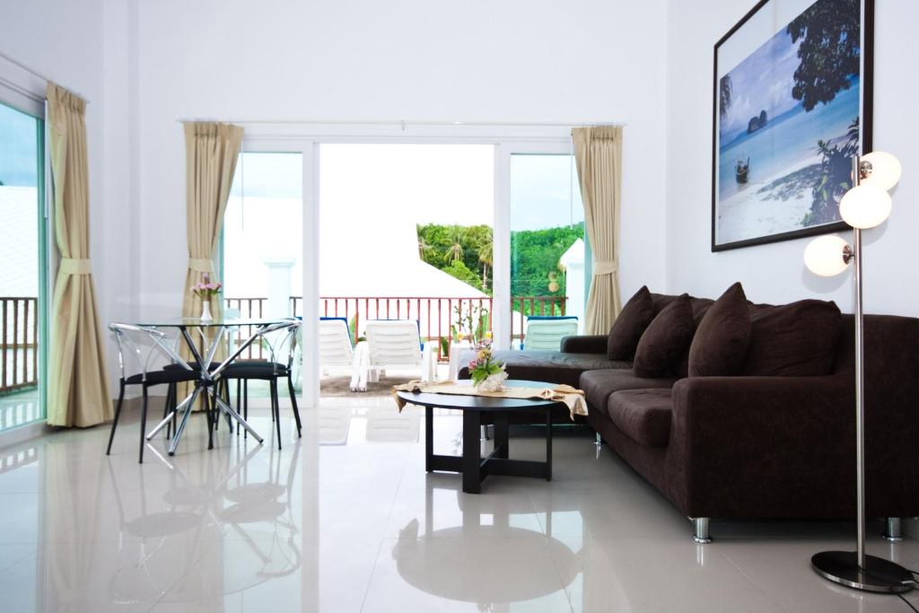 Апартаменты (Апартаменты с 2 спальнями) апарт-отеля Nadivana Serviced Apartments, Краби