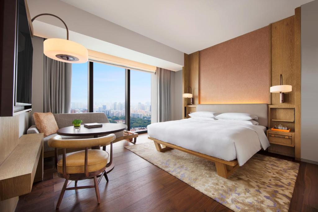 Двухместный (Номер с кроватью размера «king-size» и видом на город), Andaz Singapore – A Concept by Hyatt