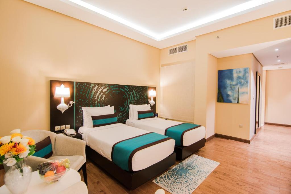 Двухместный (Улучшенный двухместный номер с 1 кроватью) отеля Signature Hotel Al Barsha, Дубай