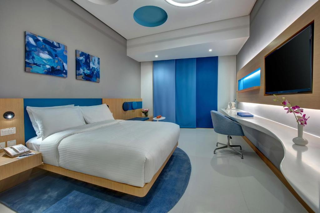 Двухместный (Улучшенный двухместный номер с 1 кроватью) отеля Al Khoory Inn Bur Dubai, Дубай