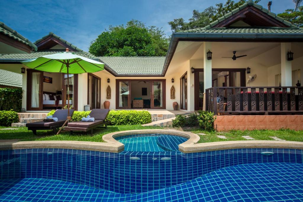 Вилла (Вилла Делюкс с 3 спальнями), Idyllic Samui Resort