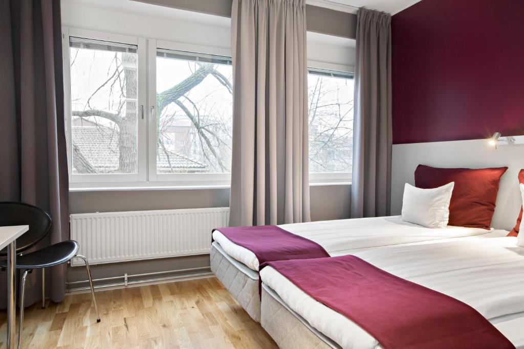 Двухместный (Стандартный двухместный номер с 2 отдельными кроватями) отеля Connect Hotel Stockholm, Стокгольм