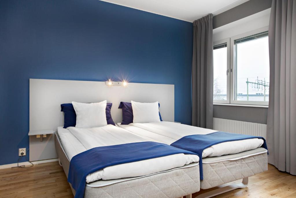 Двухместный (Стандартный двухместный номер «Плюс» с 2 отдельными кроватями) отеля Connect Hotel Stockholm, Стокгольм