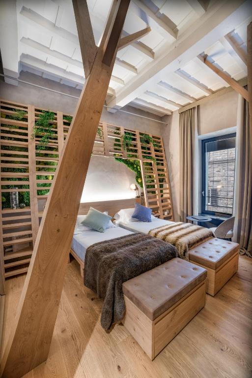 Двухместный (Улучшенный двухместный номер с 1 кроватью или 2 отдельными кроватями) гостевого дома Benci House, Флоренция