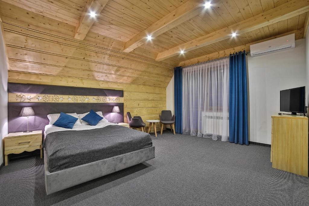 Двухместный (Двухместный номер с 1 кроватью на вилле Jawor, предоставляется дополнительная кровать) отеля Hotel&SPA Jawor, Завоя