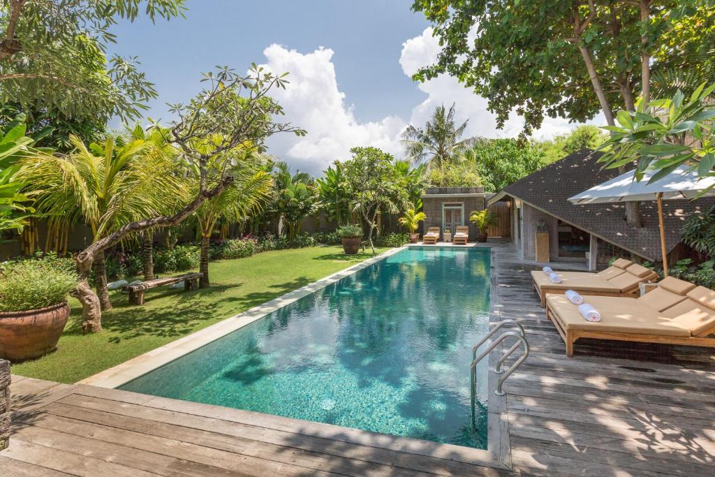 Вилла (Вилла с собственным бассейном) виллы Jadine Bali Villa by Nagisa Bali, Чангу