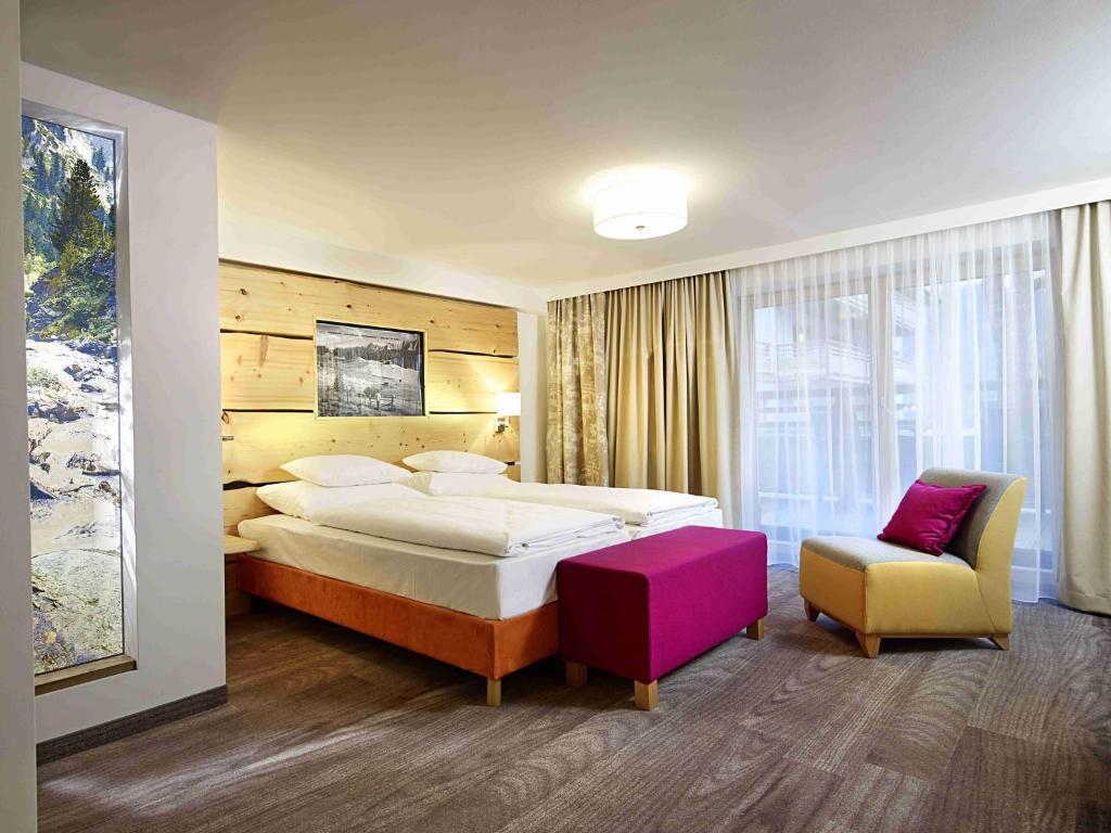 Двухместный (Стандартный двухместный номер с 1 кроватью — Baerenkopf Tirol) отеля Selfness & Genuss Hotel Ritzlerhof - Adults only, Эц
