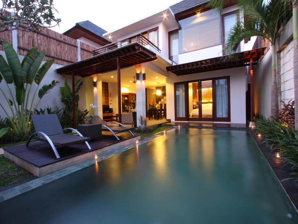 Вилла (Вилла с 2 спальнями и собственным бассейном) виллы Grania Bali Villas, Семиньяк