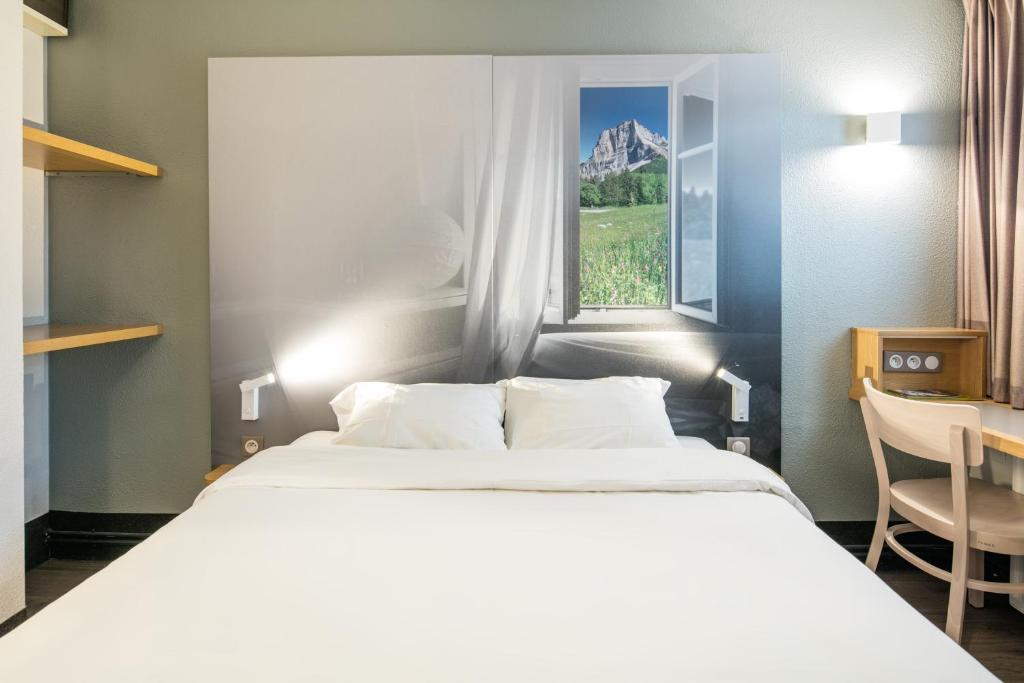 Двухместный (Двухместный номер с 1 кроватью) отеля B&B Hôtel Grenoble Université, Гренобль